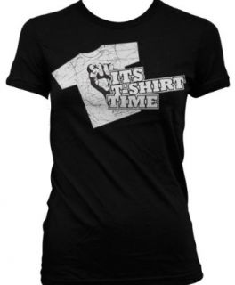 Its T shirt TIME!!!, Juniors T shirt, Hangover Trendy Funny Juniors Shirt: Clothing