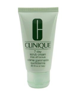 Clinique 7 Day Scrub Cream 1.7 oz / 50 ml Rinse Off Formula: Beauty