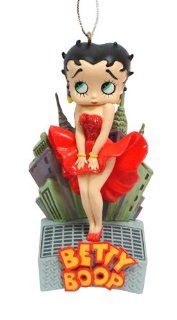 Carlton Cards Heirloom Betty Boop Christmas Ornament with Sound   Decorative Hanging Ornaments