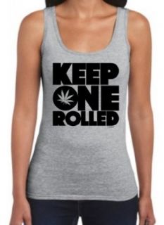Keep One Rolled Juniors Tank Top: Clothing