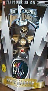 8" White Ranger Action Figure   Movie Edition   Mighty Morphin Power Rangers, The Movie   Lightning Tattoo Included!: Toys & Games