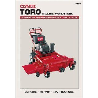Toro Proline Hydrostatic: Commercial Walk Behind Mowers, 1990 & Later (Lawn Mower) (9780872889187): Penton Staff: Books