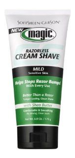 Magic Razorless Creme Shave Regular (6 Pack) : Shaving Creams : Beauty