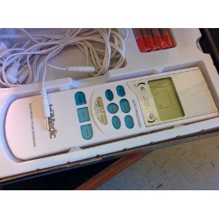 truMedic TENS Unit Electronic Pulse Massager, White: Health & Personal Care