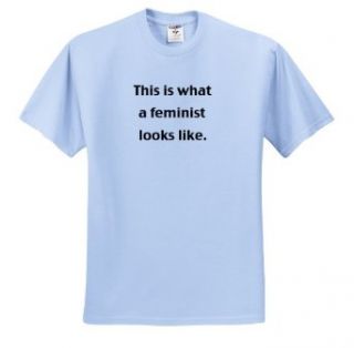 EvaDane   Funny Political Quotes   This is what a feminist looks like   T Shirts: Novelty T Shirts: Clothing