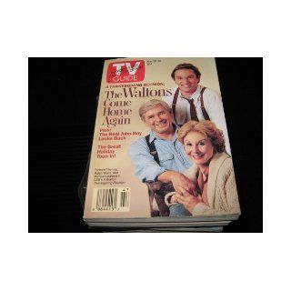 TV Guide (RICHARD THOMAS, RALPH WAITE & MICHAEL LEARNED IN CBS's A Walton Thanksgiving Reunion, November 20 26, 1993): The real John Boy Looks Back: Books