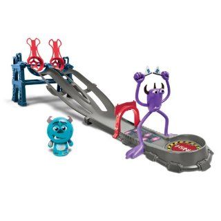 Monsters University   Toxic Race Playset: Toys & Games