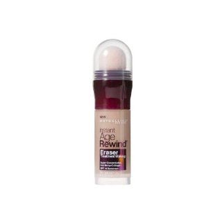 Maybelline IAR Eraser Foundation   Creamy Beige (2 pack): Health & Personal Care