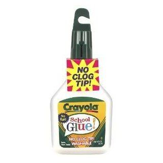 Toy / Game Wonderful Crayola 4oz No Run School Glue   Makes Gluing Easier, Neater Than Ever And Dries Clear: Toys & Games