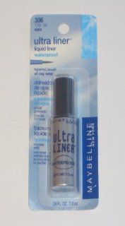 Maybelline Waterproof Ultra Liner Liquid Liner~ #306 Slate : Eye Liners : Beauty