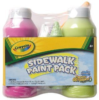 Crayola Sidewalk Paint   Colors May Vary: Toys & Games