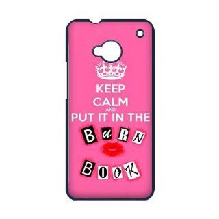 The Burn Book   Mean Girls Movie Best Printed Best Durable Plastic Case HTC ONE M7 Cell Phones & Accessories