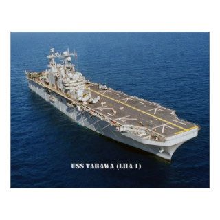 USS TARAWA (LPA 1) POSTERS