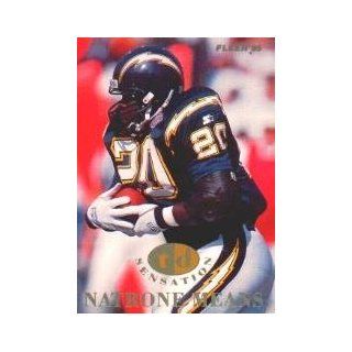 1995 Fleer TD Sensations #3 Natrone Means at 's Sports Collectibles Store