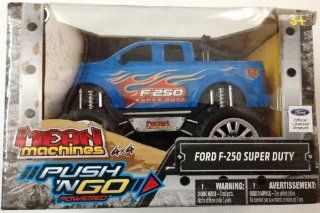 Mean Machines 4X4 Push 'N Go Powered Ford F 250 Super Duty Truck: Toys & Games