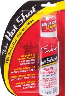 Tinks W5311 Hot Shot #69 Doe in Rut Lure Mist, 3 oz. : Sports & Outdoors