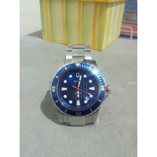 Bulova Men's 98B130 Marine Star Blue Dial Bracelet Watch: Bulova: Watches