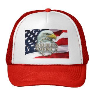 God Bless America Trucker Hat