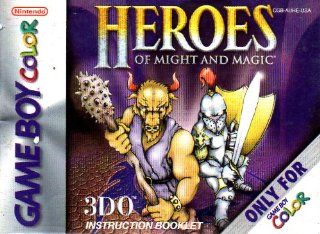 Heroes of Might & Magic GBC Instruction Booklet (Nintendo Gameboy Color Manual ONLY   NO GAME) Pamphlet   NO GAME INCLUDED : Other Products : Everything Else