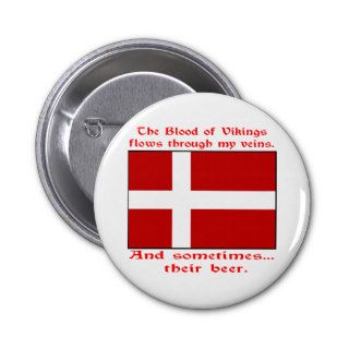 Danish Blood & Beer Viking Buttons
