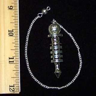 Vortex Metal Alloy Pendulums #1   Silver Plated   1pc. 