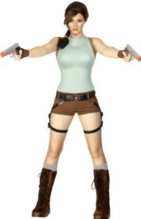 Lara Croft Tomb Raider Anniversary Costume Adult Small: Clothing