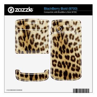 Leopard Skin Blackberry all models Skins For BlackBerry Bold
