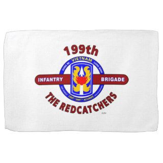 199TH INFANTRY BRIGADE " THE REDCATCHERS"VIETNAM HAND TOWEL