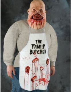 Family Butcher Apron Halloween Costume   Most Adults: Adult Sized Costumes: Clothing