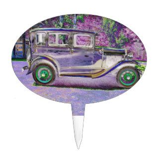 Model A Town Car Cake Toppers