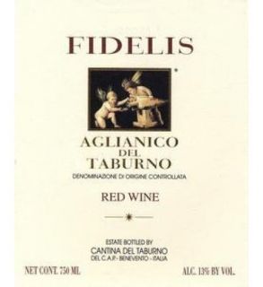 2009 Cantina Del Taburno Fidelis Aglianico Del Taburno Doc 750ml: Wine