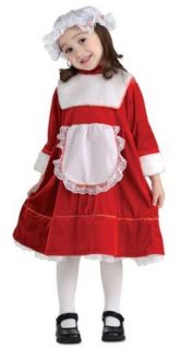 Child's Mrs. Claus Costume (Size: Medium 8 10): Clothing