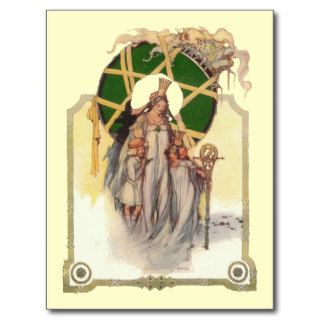 Glinda, Dorothy & Ozma Postcards