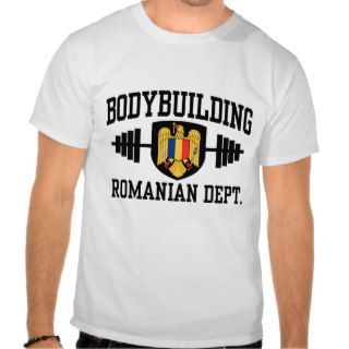 Romanian Bodybuilding T Shirts