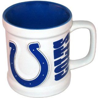 Indianapolis Colts Sculpted Logo Coffee Mug: Sports & Outdoors