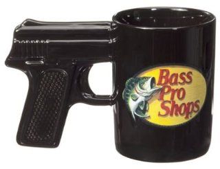 Bass Pro Shops Gun Mug: Home And Garden Products: Kitchen & Dining