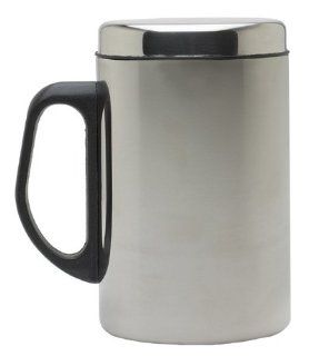 Double Wall Stainless Steel Mug: Travel Mugs: Kitchen & Dining