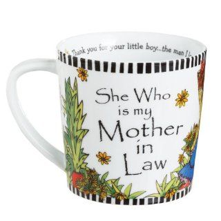Midwest CBK She Who is My Mother in Law Mug: Wonderful Wacky Women Mug: Kitchen & Dining