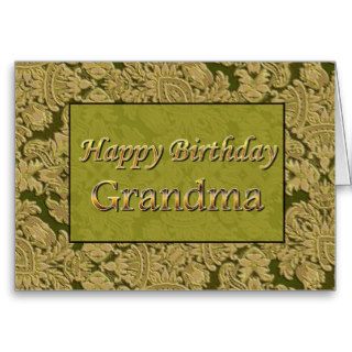 Happy Birthday Grandma Greeting Cards