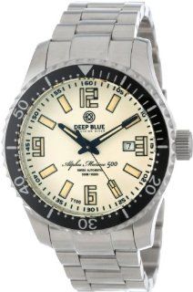 Deep Blue Men's AM500IIWHTORG Full Luminous Dial Watch: Watches