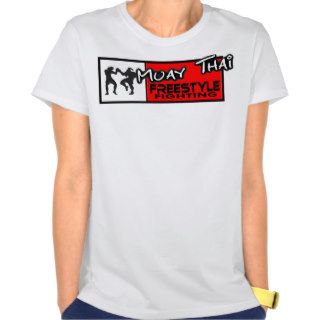 Muay Thai Freestyle Spaghetti top Tshirts