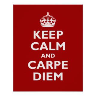 Carpe Diem! Print