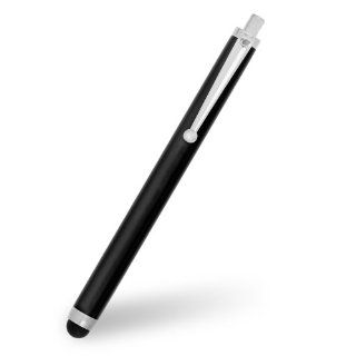 Chromo Inc Sleek Styli in Jet Black with Black Tip for the iPad iPhone Galaxy Kindle Fire and nearly all other Android and Smart Phones and Touchscreen Tablets Electronics