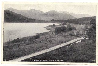1940s Vintage Postcard   The Head of Loch Eil near Fort William Scotland UK 