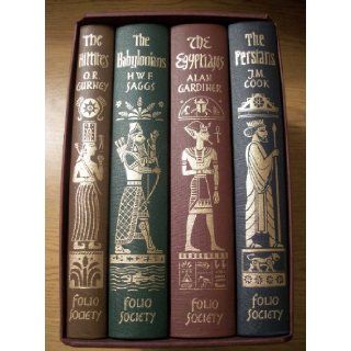 Empires Of The Ancient Near East By The Folio Society (The Hittites, The Babylonians, The Egyptians, The Persians, 4 Volume Set In Case): H.W.F. Saggs, ALan Gardiner & J.M. Cook O.R. Gurney: Books