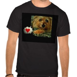 I love YOU   Dog   Cairn Terrier Tees
