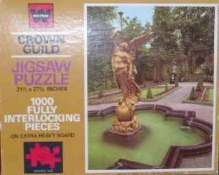 Gardens of Castle Linderhof Near Munich Germany 1000 Piece Puzzle By Crown Guild: Toys & Games