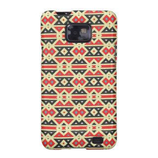 Native American, Aztec Fabric. Tribal Design Of Samsung Galaxy S2 Case