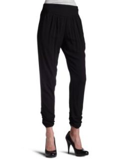 Necessary Objects Juniors Harem Pant, Black, X Small at  Womens Clothing store