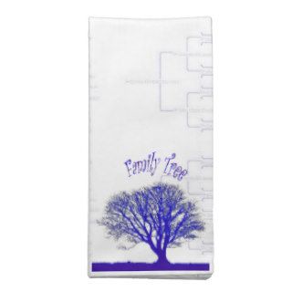 Family Tree Collection Printed Napkins